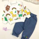 ست بلوز و شلوار هپی