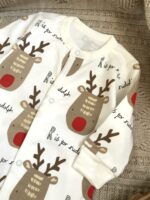 سرهمی نوزادی گوزن کریسمس - تصویر 4