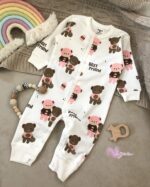 سرهمی نوزادی تدی بیسکوییتی