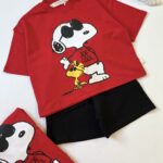 ست تیشرت و شلوارک اسنوپی