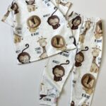 ست راحتی بلوز و شلوار حیوانات بامزه