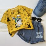 تیشرت و شلوارک خرگوش LV