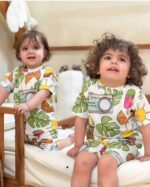 ست تیشرت و شلوارک هاوایی - تصویر 2