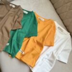 تیشرت لاین دار رنگی