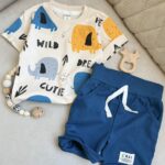 ست بلوز و شلوارک فیل بامزه