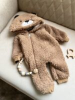 سرهمی کاپشنی تدی طرح خرس - تصویر 3