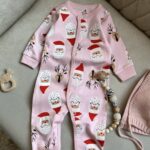 سرهمی بابانوئل و گوزن صورتی