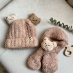 کلاه و شال گردن تدی