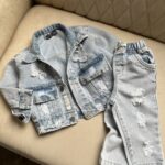 ست کت و شلوار جین نمو