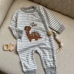 سرهمی دایناسور راه راه