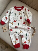 سرهمی کریسمسی زیپ دار