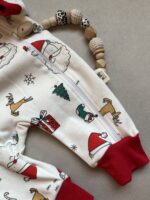 سرهمی کریسمسی زیپ دار - تصویر 5