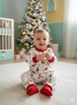 سرهمی کریسمسی زیپ دار - تصویر 2