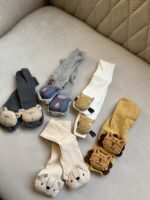 جوراب مچ بلند کبریتی عروسکی فانتزی