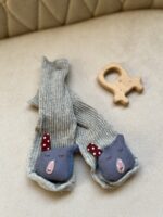 جوراب مچ بلند کبریتی عروسکی فانتزی - تصویر 6