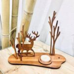 ست جا عودي و شمع بالسا