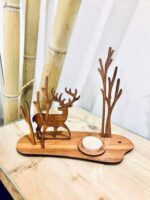 ست جا عودي و شمع بالسا