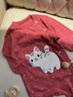 سرهمی دخترانه طرح گربه شکمو - تصویر 2