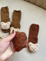 جوراب تدی مچ بلند استپ دار - تصویر 4