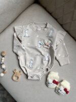 بادی زیردکمه آستین بلند خرگوش