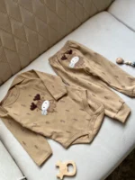 بادی و شلوار گوزن پترن دار - تصویر 6